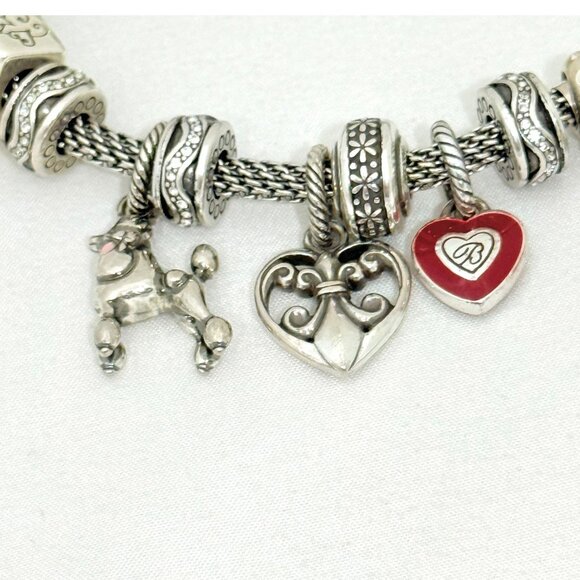 Brighton Add-a-Charm Bracelet with 12 charms 8" Length - Picture 11 of 15